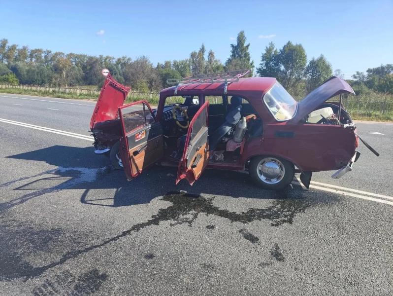 В Сасовском округе столкнулись «Москвич» и Lada, пострадали четыре человека